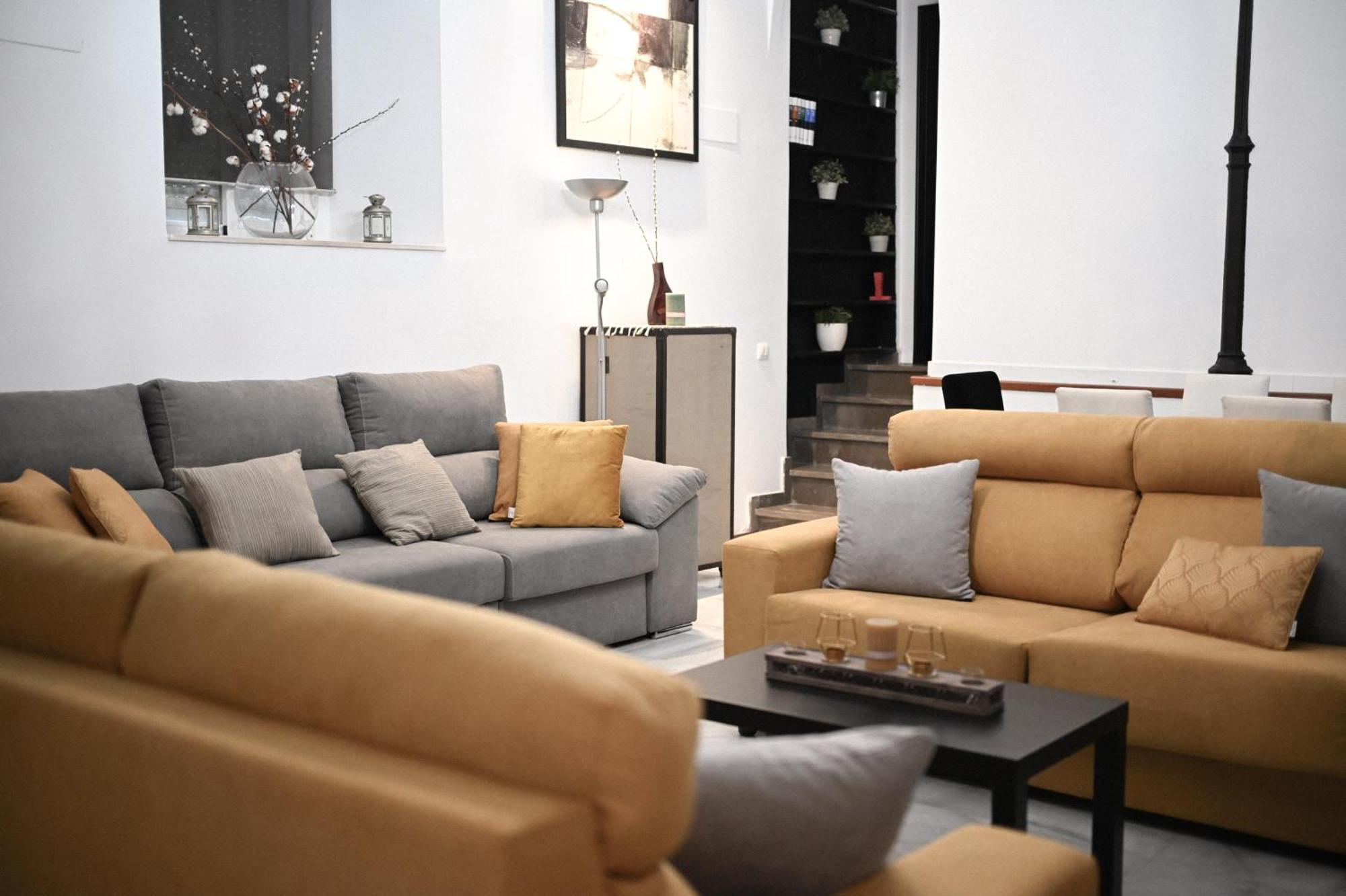 Апартаменты Duplex Proximo A Plaza De La Alameda Севилья Экстерьер фото