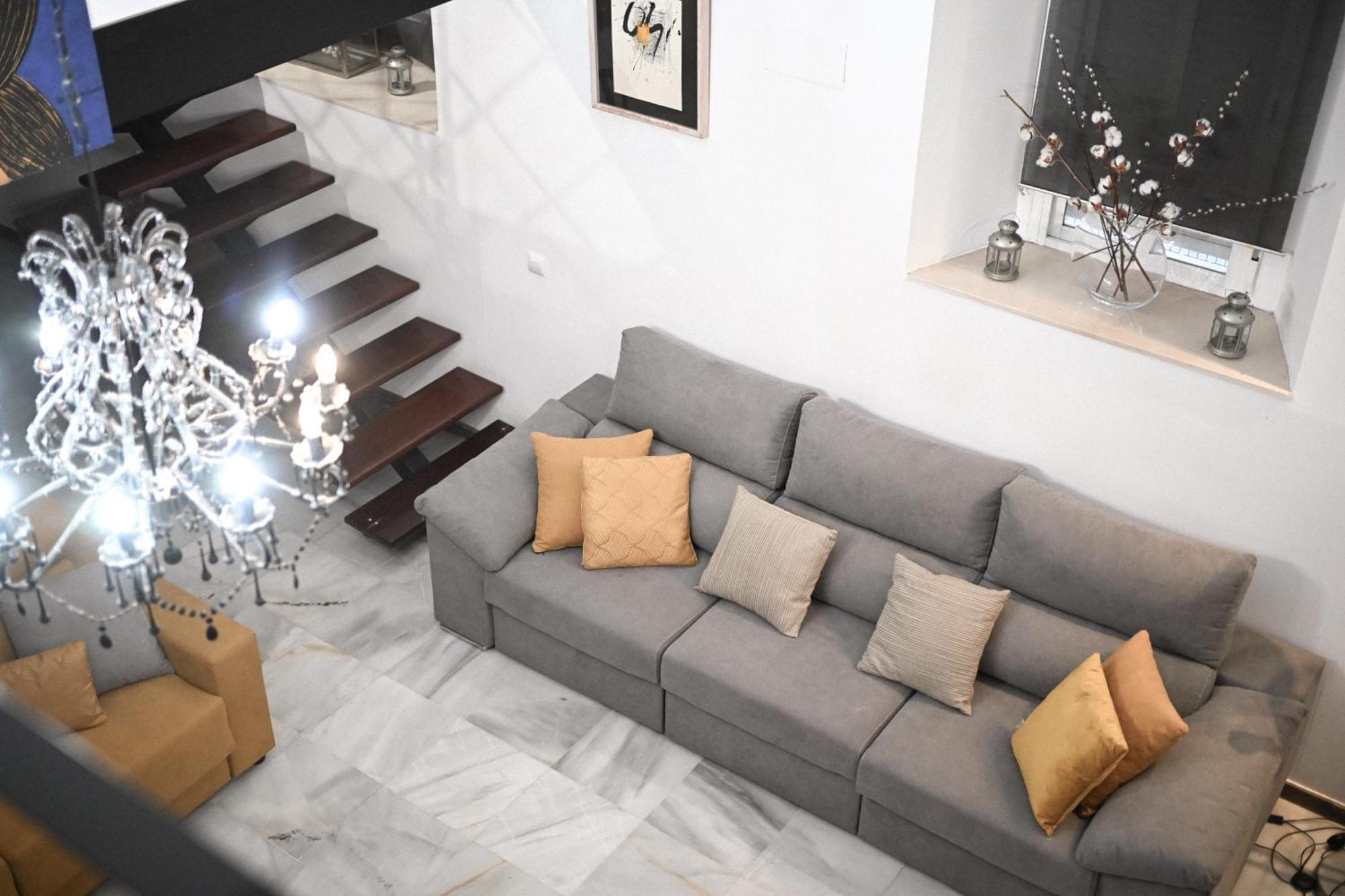 Апартаменты Duplex Proximo A Plaza De La Alameda Севилья Экстерьер фото